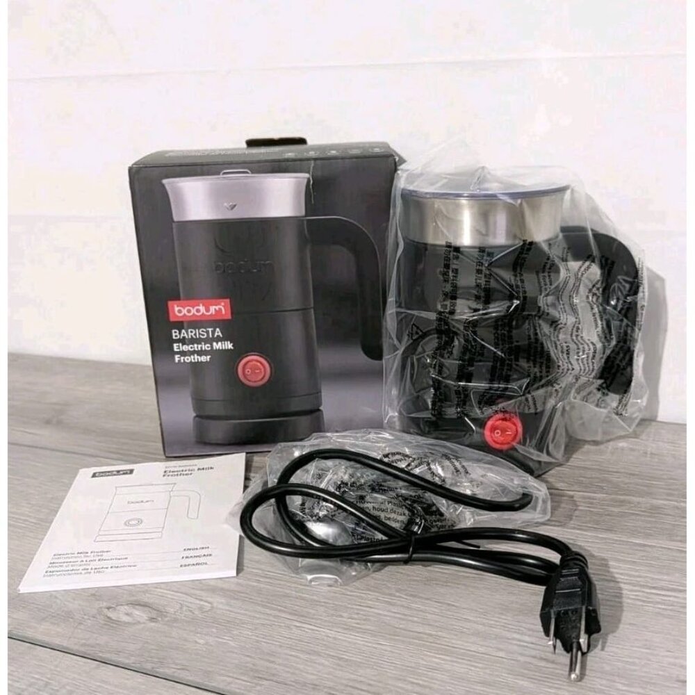 Bodum Barista Electric Milk Frother with Handle 12179 New in box